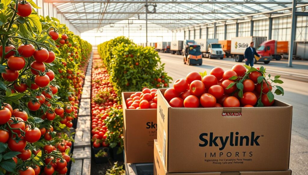 Canada's tomato import industry growth