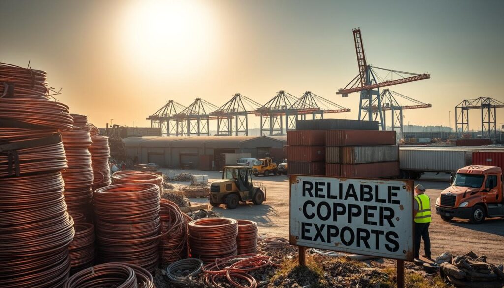 Scrap Copper Exports