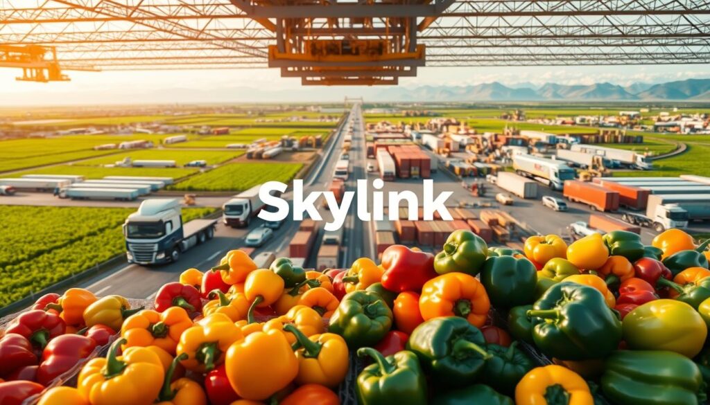 Skylink Imports capsicum supply chain