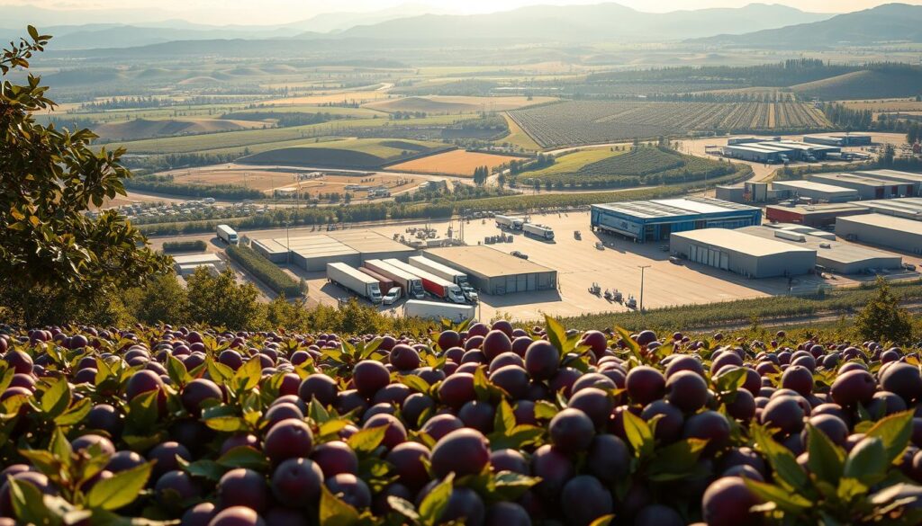 Skylink Imports plum sourcing network