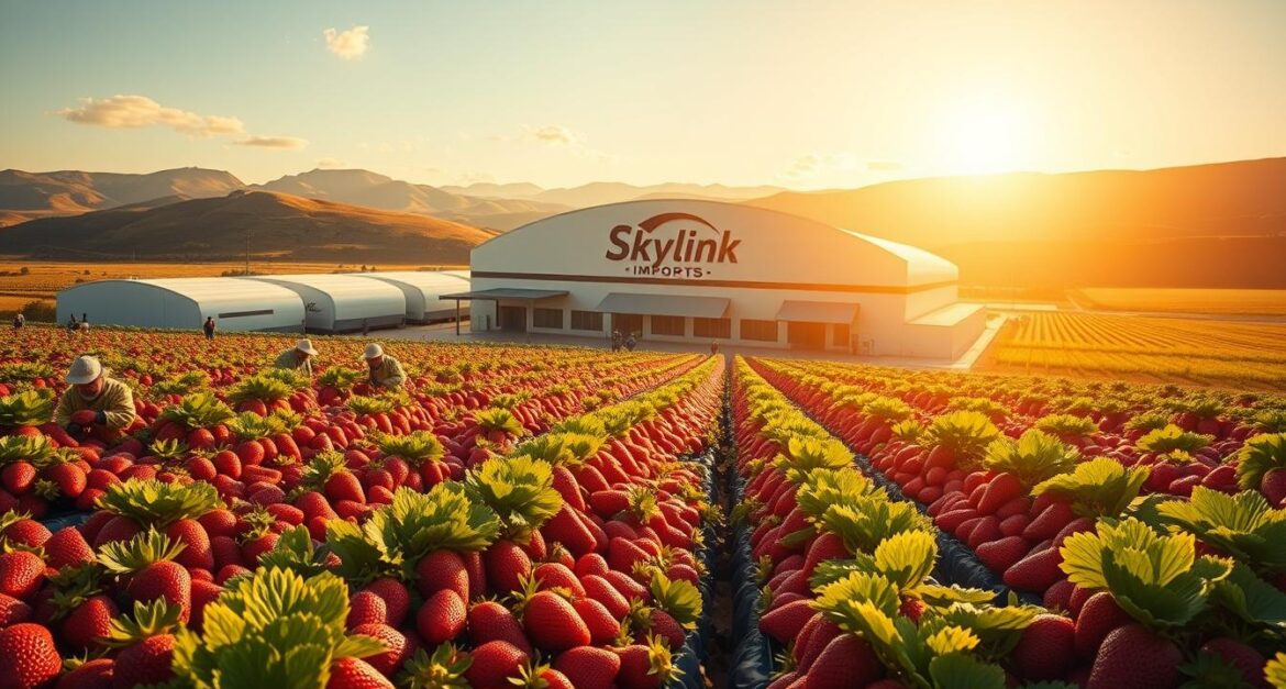 USA's Best Exporter of Sweetest and Reliable Strawberries
