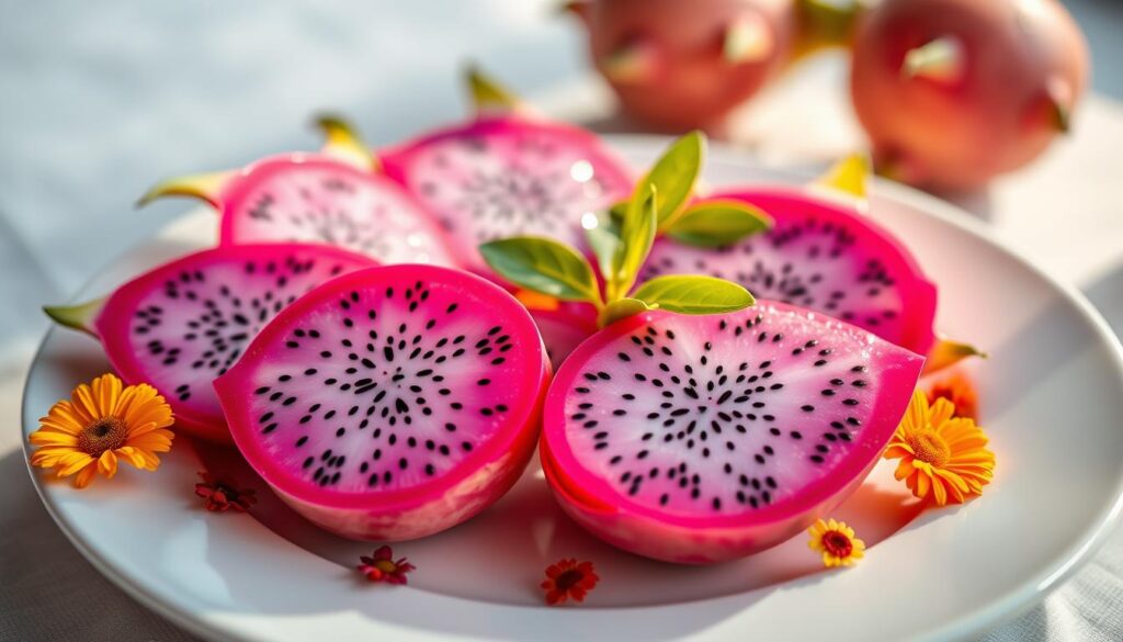 dragonfruit in gourmet cuisine