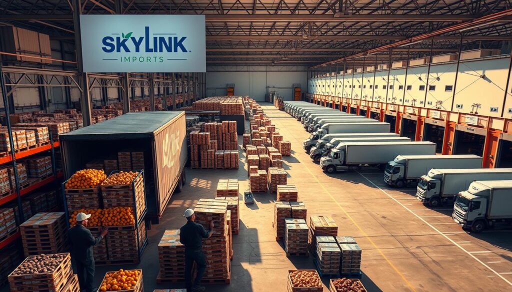 dry fruits import logistics