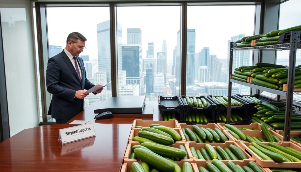 top cucumber importer in Canada