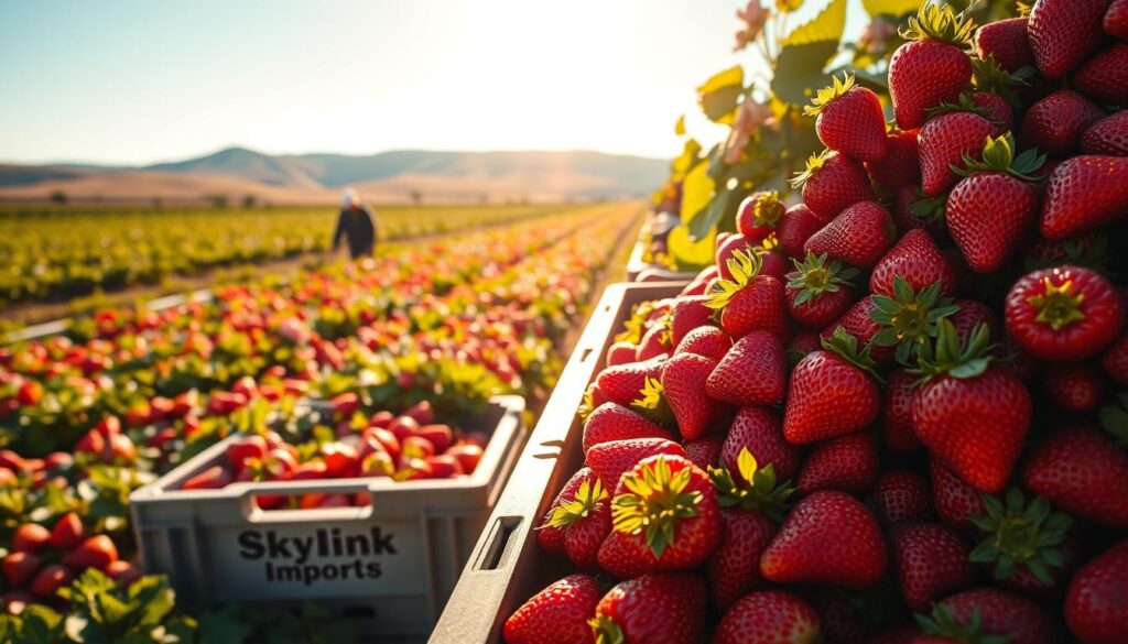 usa strawberry exporter