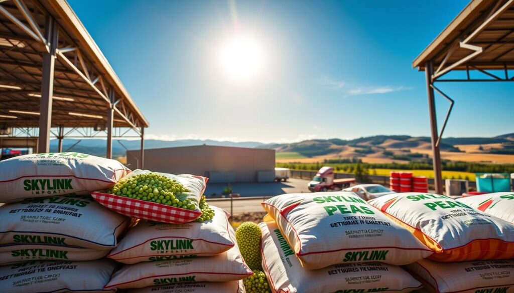Skylink Imports Canada peas importer