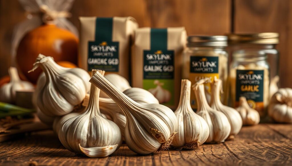 Skylink Imports premium garlic products