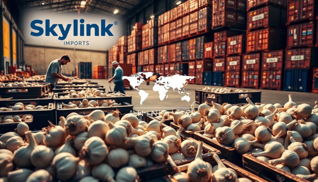 garlic import business Canada