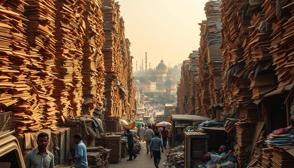 Cardboard OCC12 Scrap Market in India