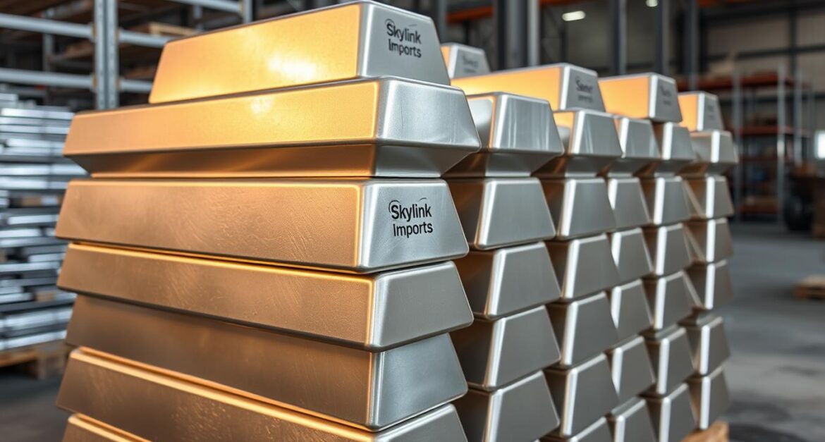 Skylink Imports: Reliable Source for the best quality Aluminium ingots