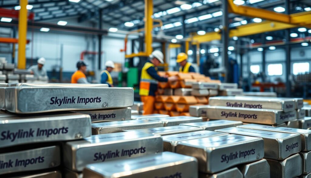 aluminium ingots applications