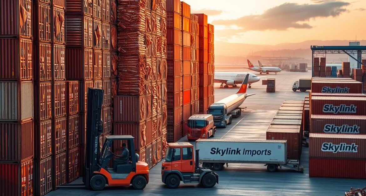 Copper Scrap Supply Made Easy: Skylink Imports Delivering Worldwide