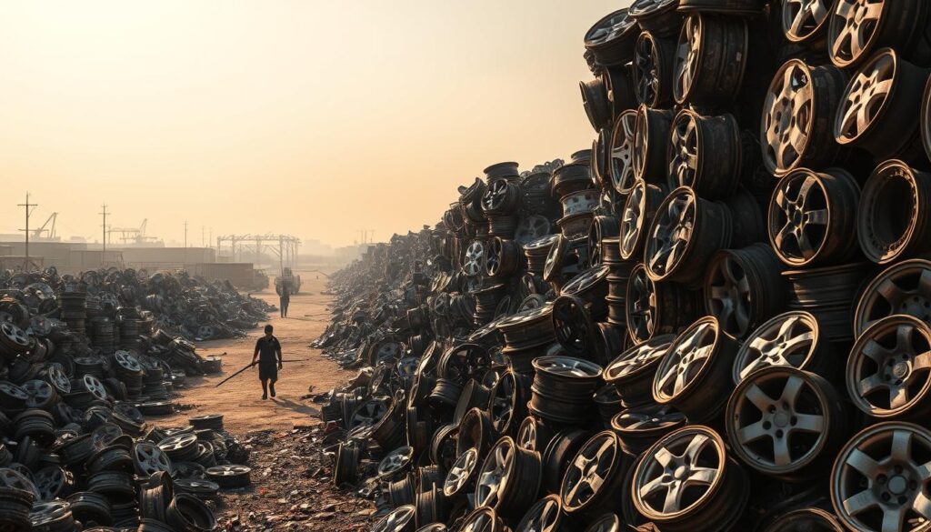 aluminium wheel scrap trading