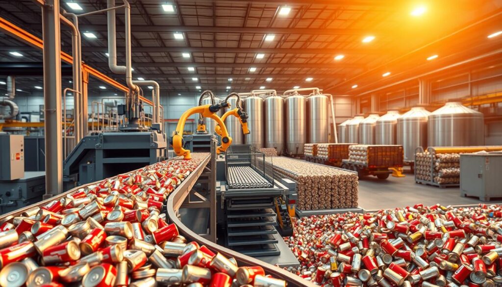 Aluminium UBC Recycling Process