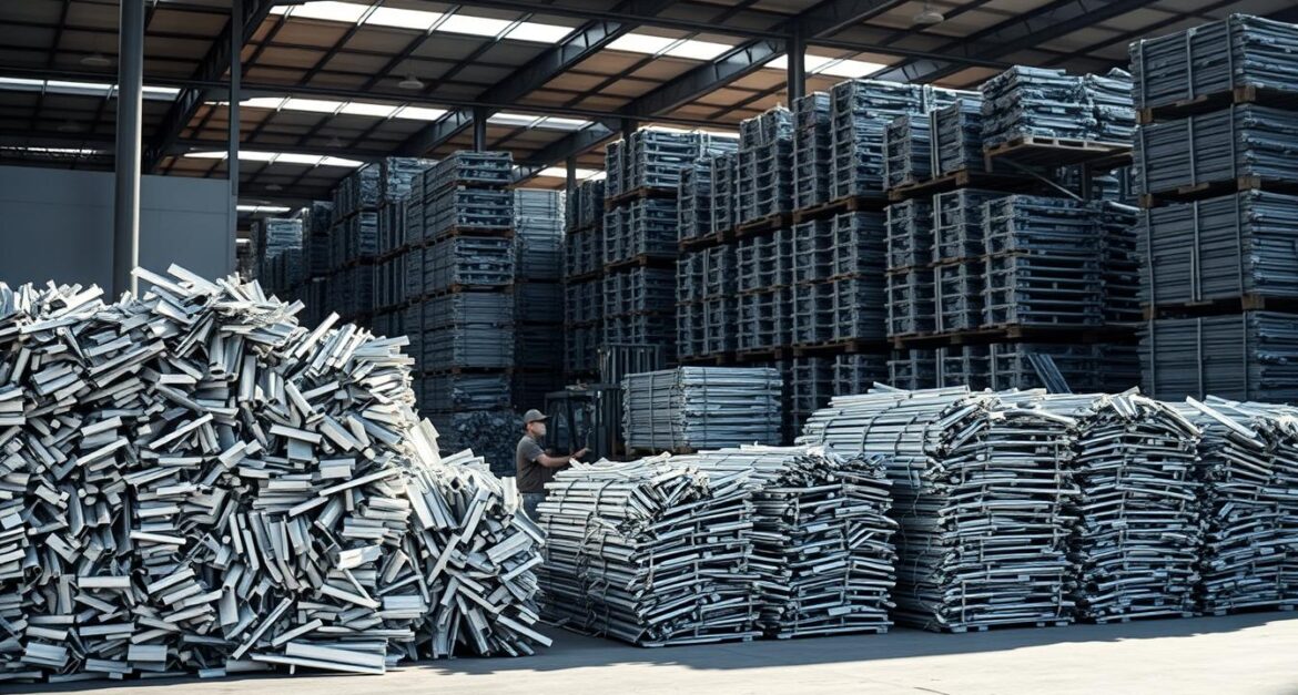 SKYLINK IMPORTS BEST & GENUINE ALUMINIUM EXTRUSION SCRAP IMPORTER IN INDIA