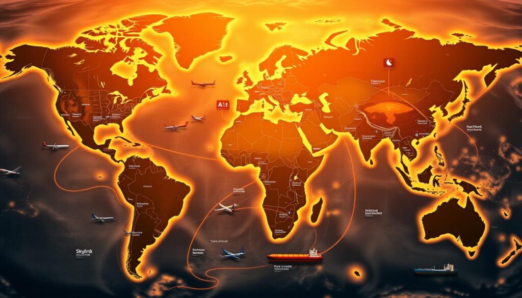 global jet fuel distribution