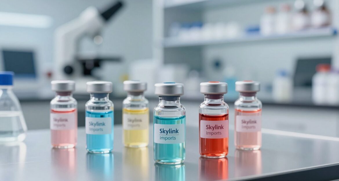 Connecting Pharma to the World with the best Quality Glass Vials: skylink import