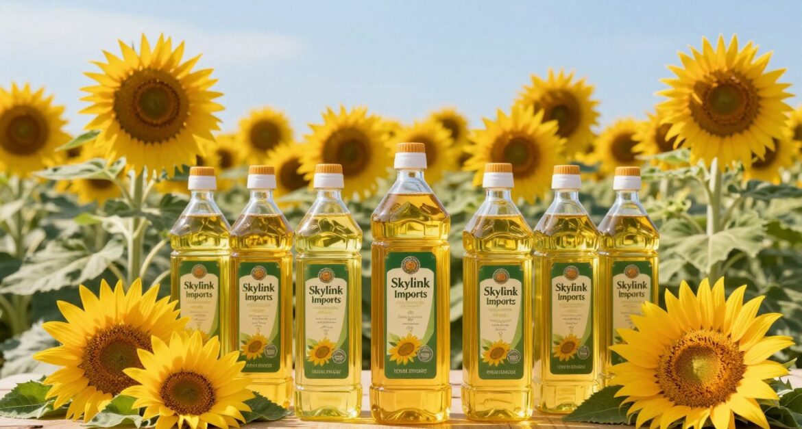 Certified & the best quality Sunflower Oil Export to the USA by Skylink Imports