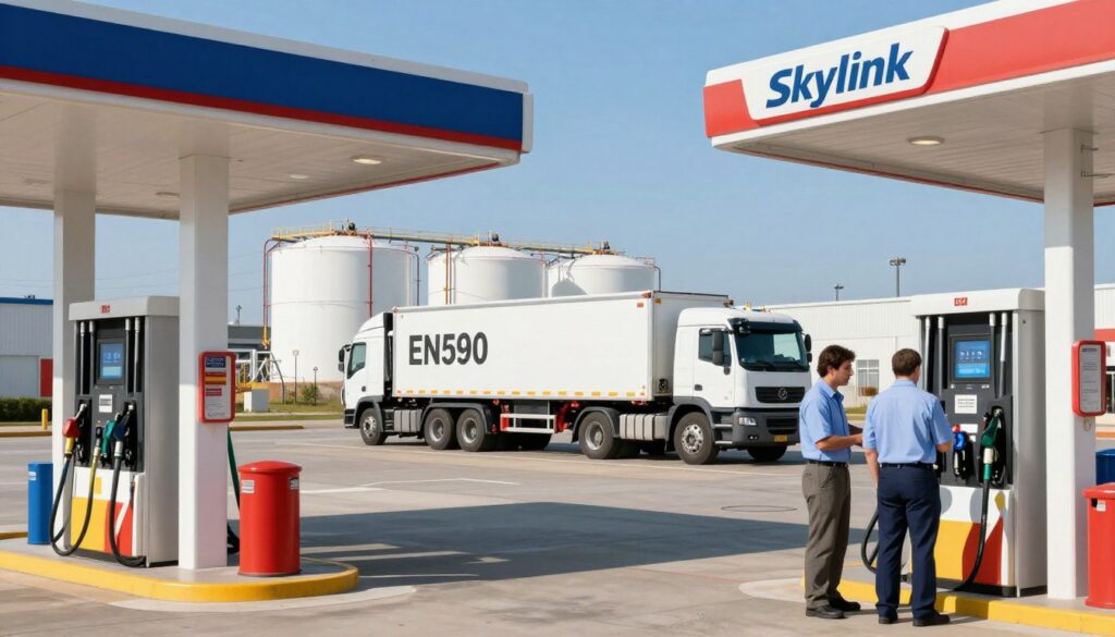 EN590 diesel fuel supply chain EN590 diesel fuel supply chain