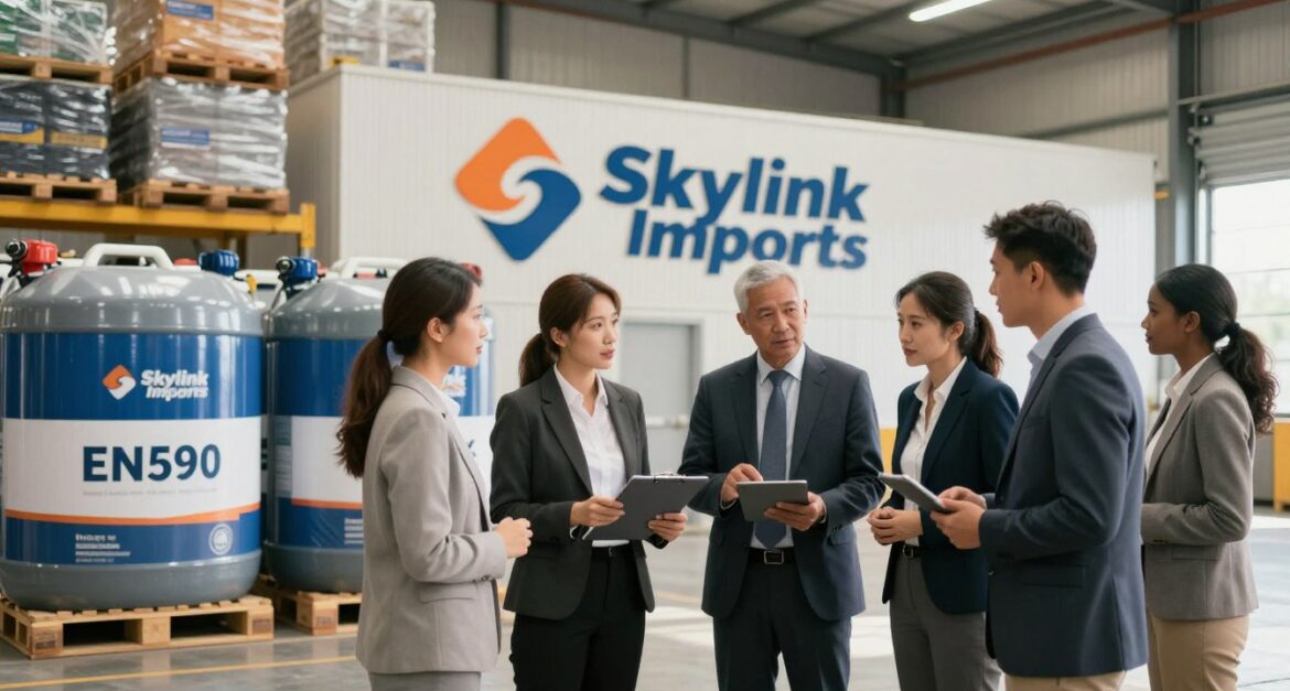 Skylink Imports EN590 Diesel For Professional Bulk Buyers In Canada