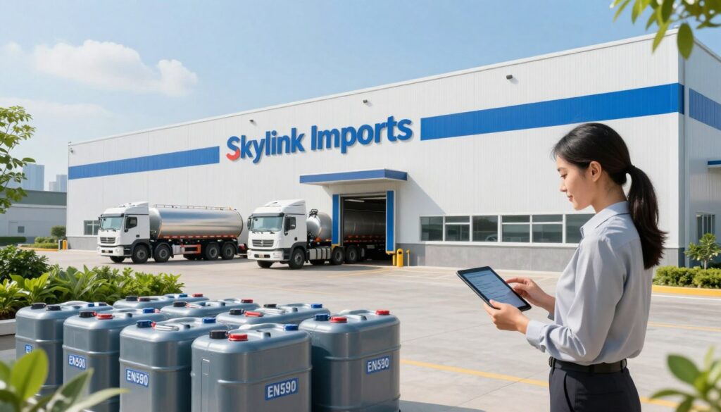 Skylink Imports En590 Diesel Distribution