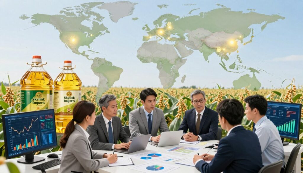global soybean oil market