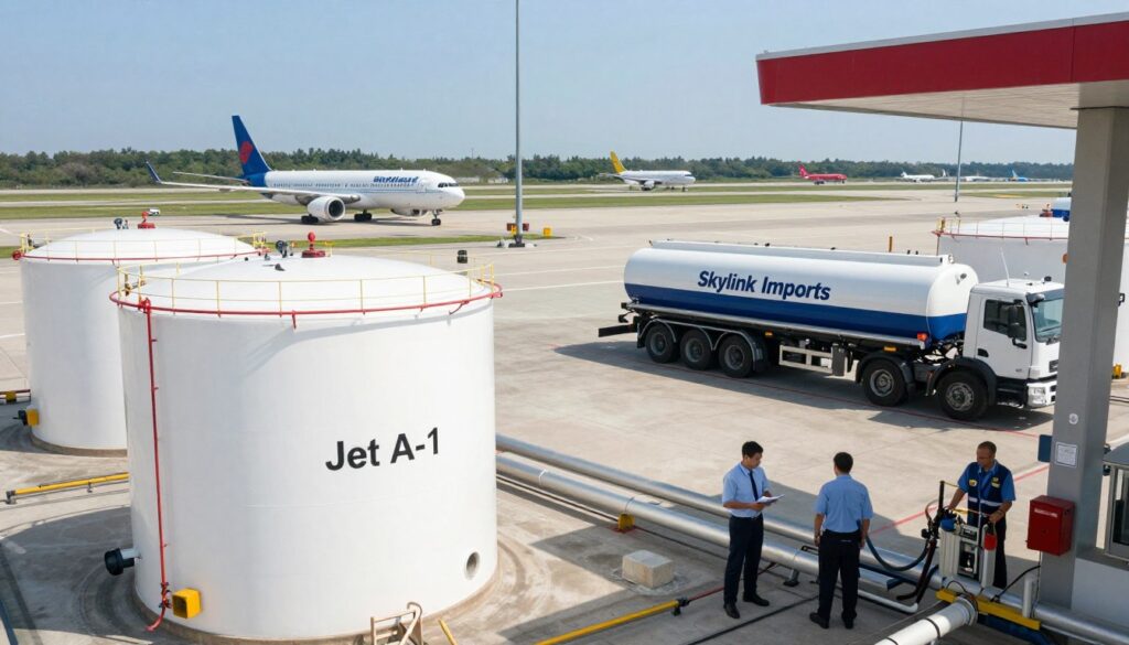 jet a-1 fuel supply chain