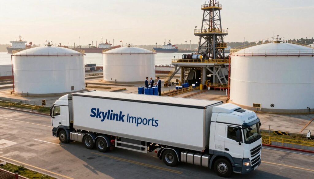 skylink imports crude oil