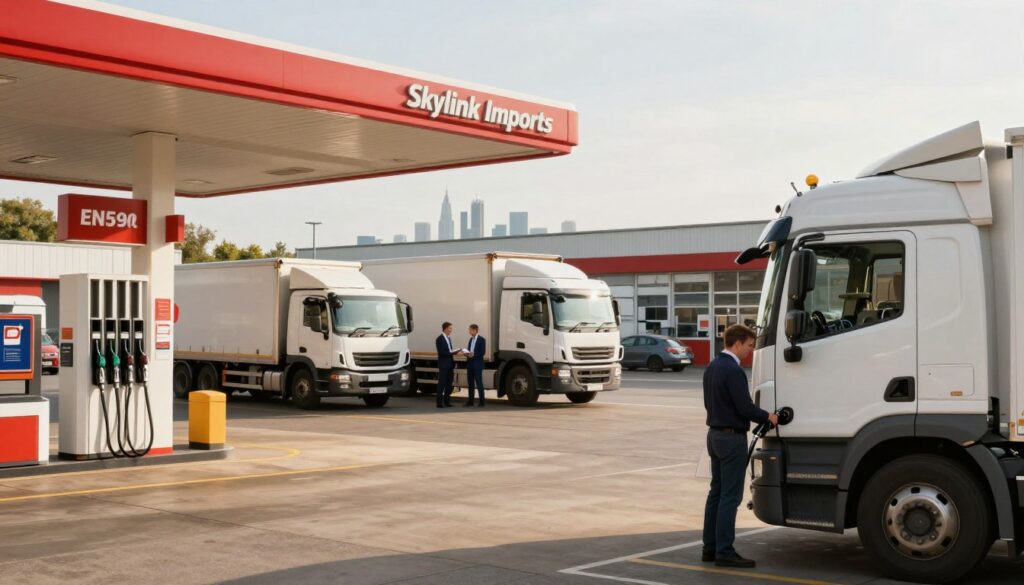 EN590 diesel demand in UK