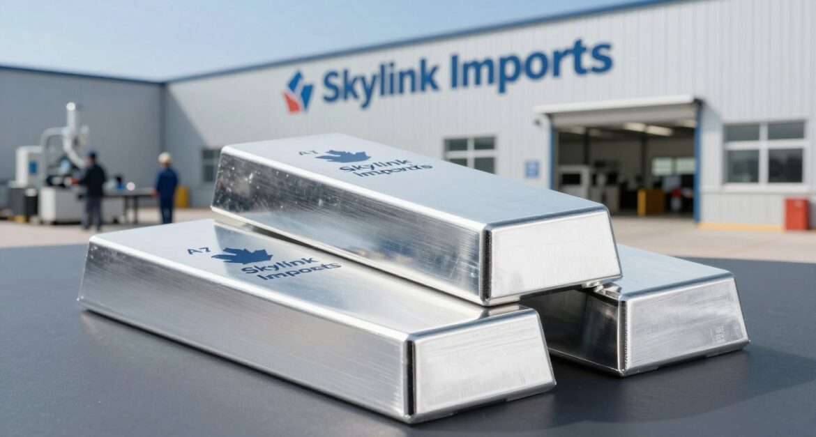 The Best Competitive Aluminium Ingots A7 supplier Canada | Skylink Imports