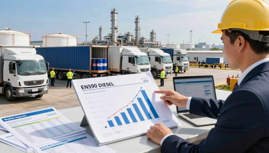 en590 diesel demand in USA