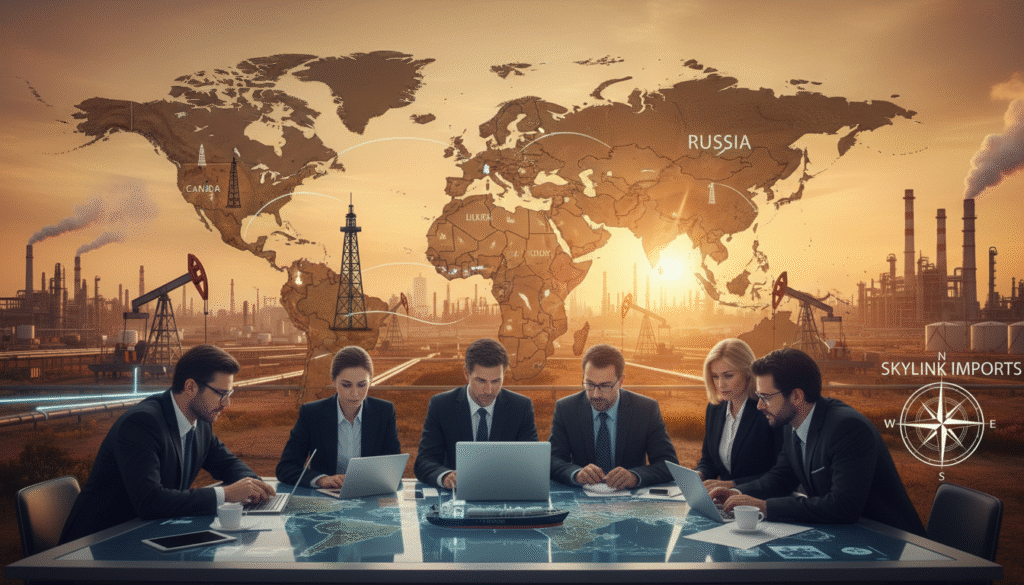 global crude oil suppliers