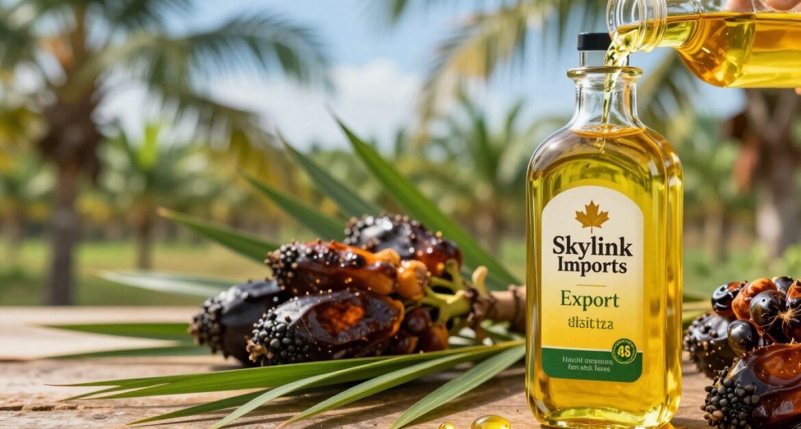 The best quality Pure Palm Oil Export to Canada – Skylink Imports is the Choice