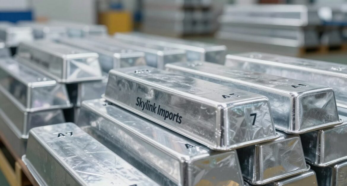 Trusted & Genuine Supplier the best quality Aluminium ingotsA7 in North America
