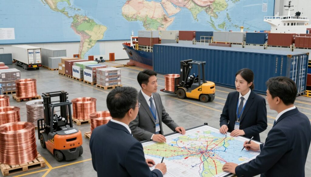 Logistics and Supply Chain Management for Copper Wire
