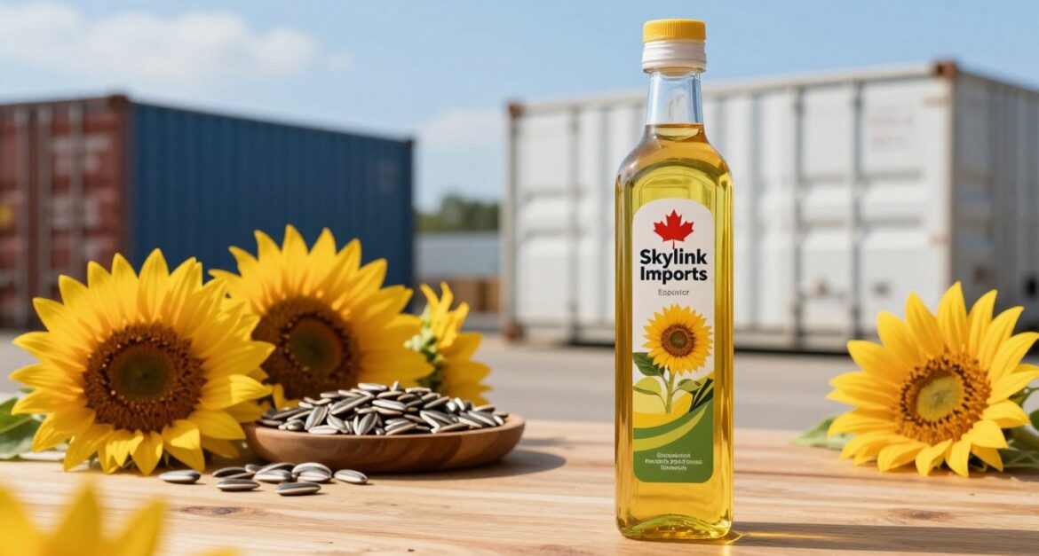 The Best Quality Sunflower Oil Exporters for Canada’s Growing Market