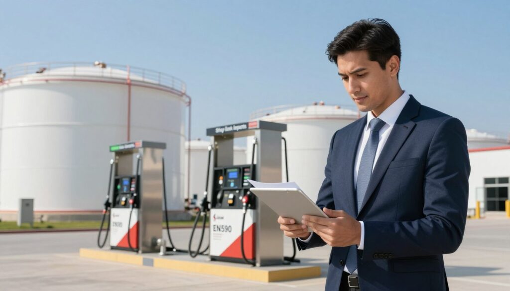 Genuine EN590 diesel supplier uae