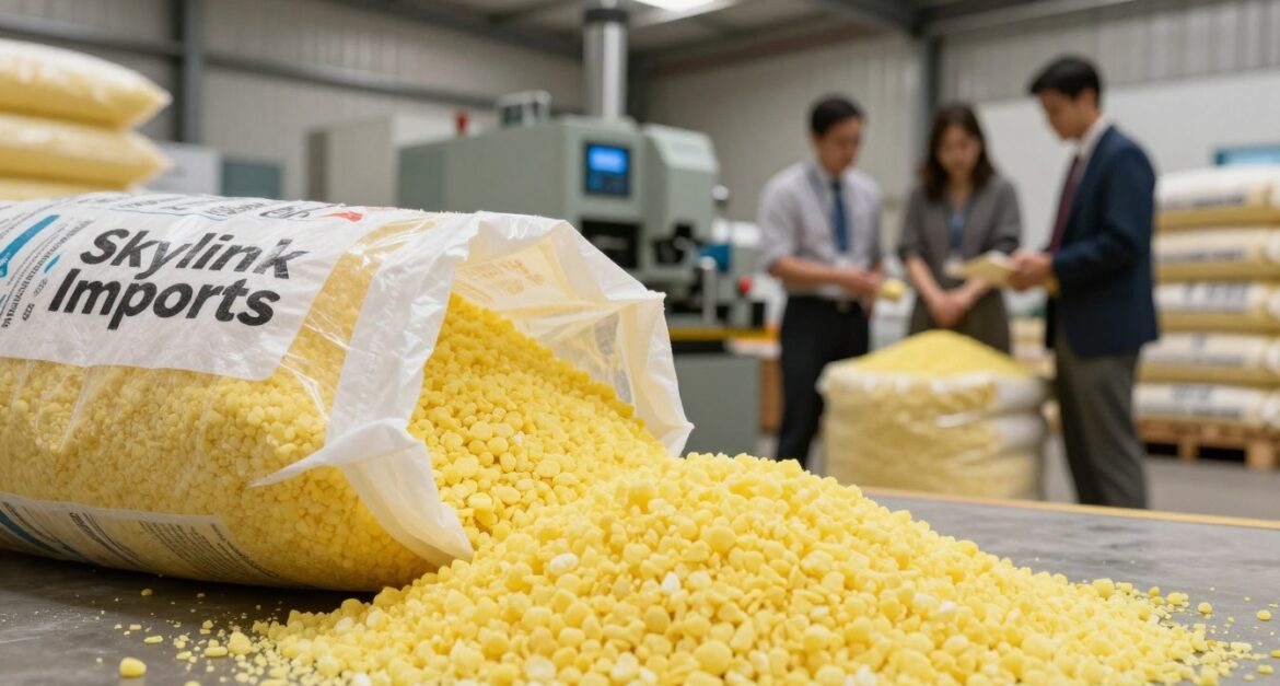 Looking for The Best Quality Sulphur Granules in the USA? Choose Skylink Imports