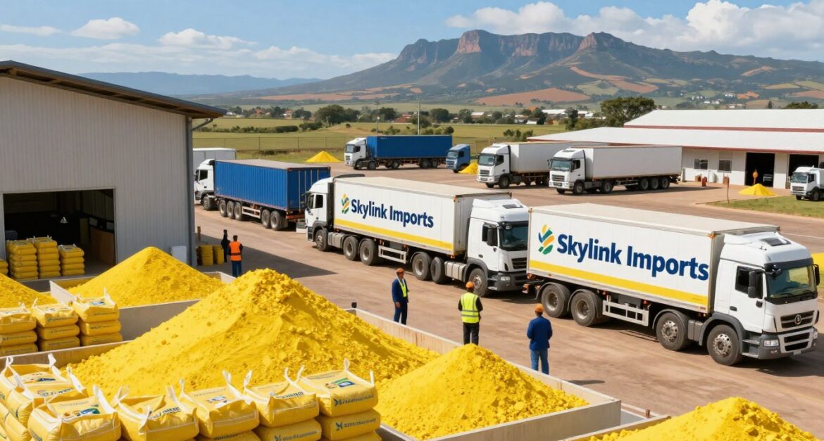 Reliable & The Best Sulphur Granules Supply Chain for South Africa