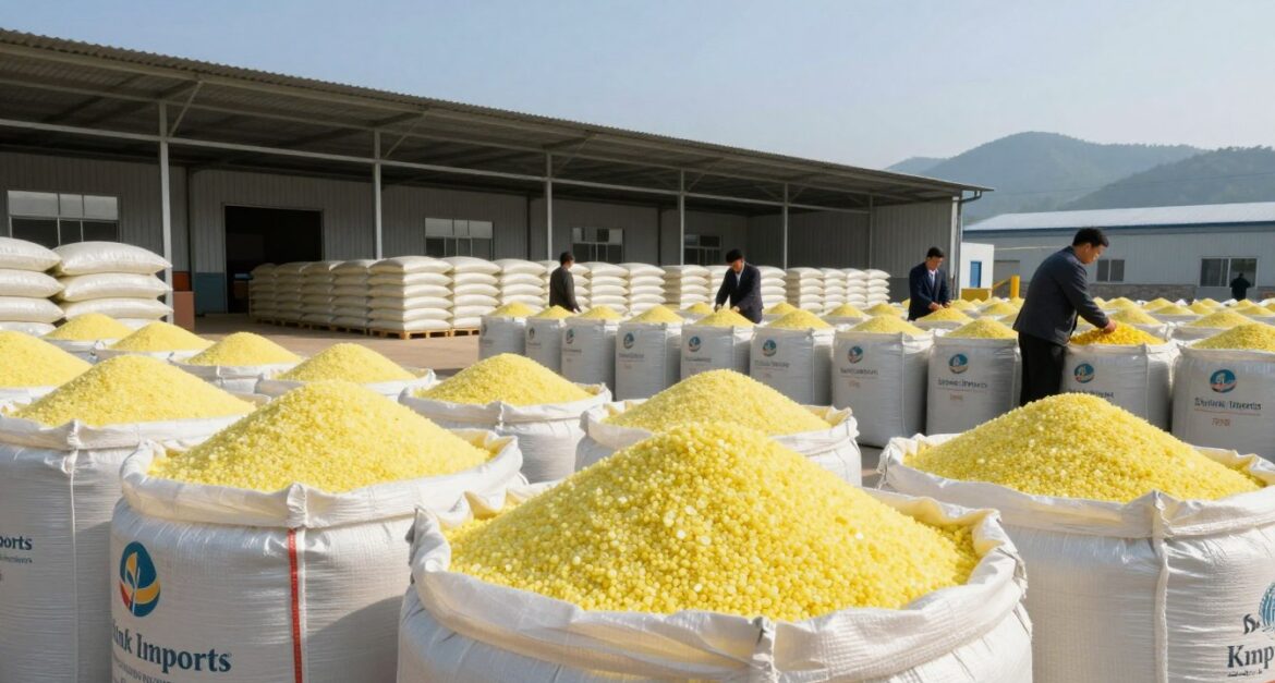 Skylink Imports – Reliable & The Best Sulphur Granules Supply to China