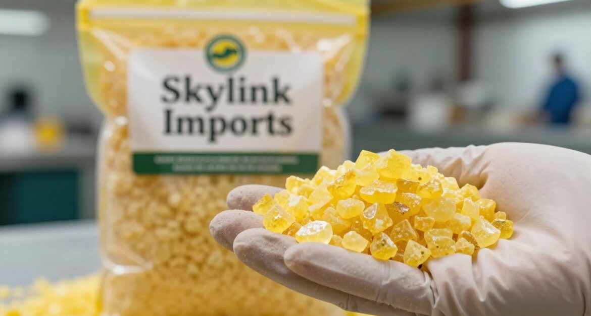 The Best & Pure Sulphur Granules Available in UAE | Skylink Imports