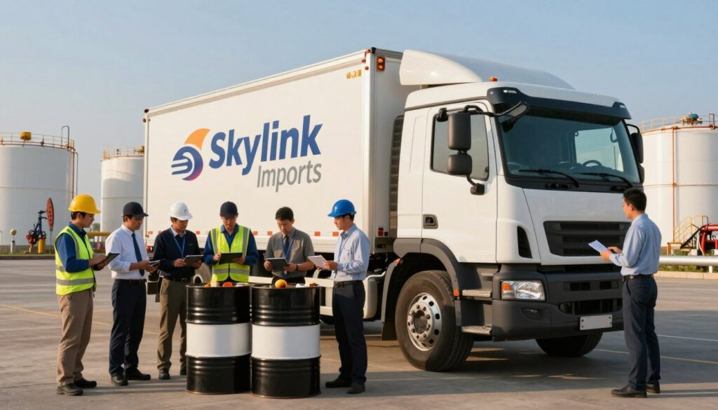 reliable oil delivery service and crude oil