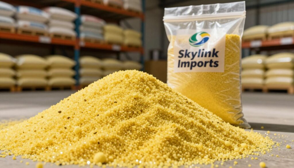 reliable sulphur granules supply