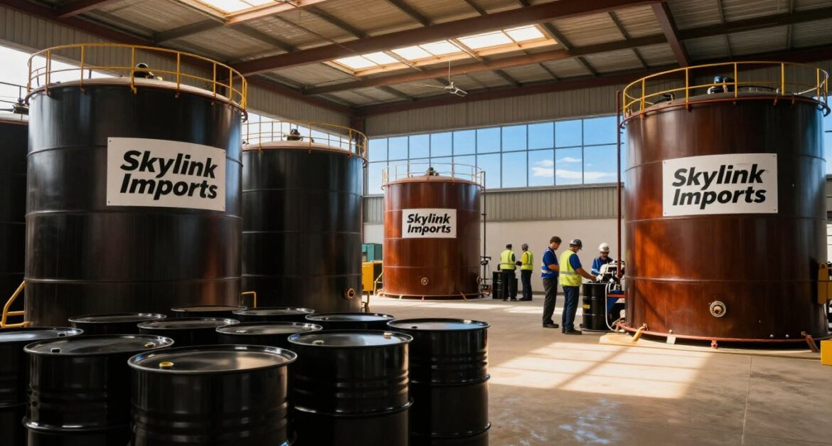Bulk D6 Fuel Oil Made Simple with Skylink Imports