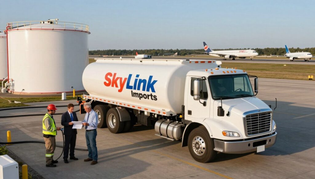 skylink imports jet fuel supplier canada