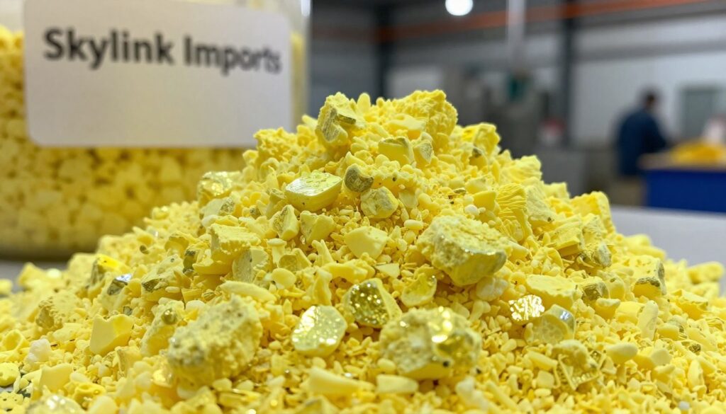 sulphur granules sulphur granules