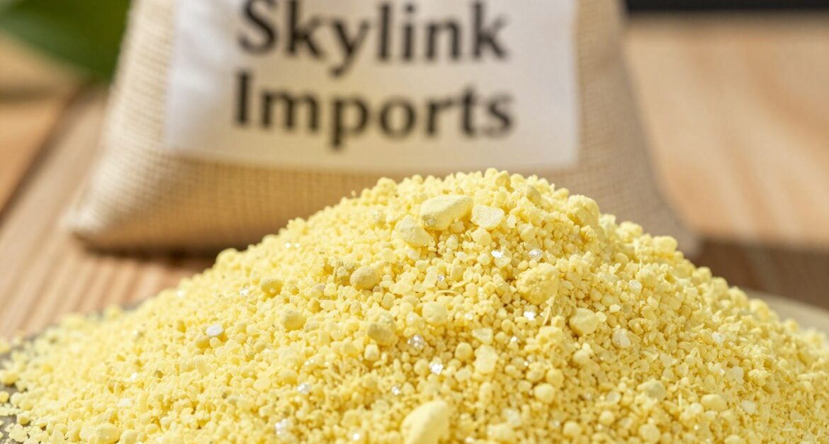 Global Sourcing.The Best & Genuine Sulphur Granules. | Skylink Imports