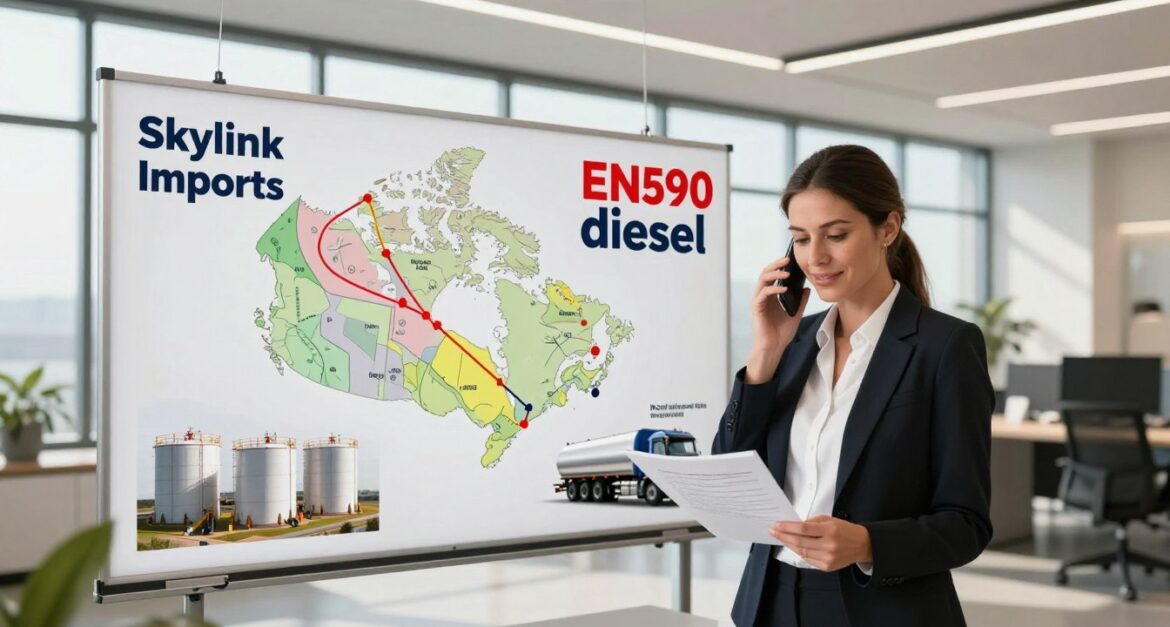 Reliable & The Best EN590 Diesel Supplier in Canada | FOB & CIF