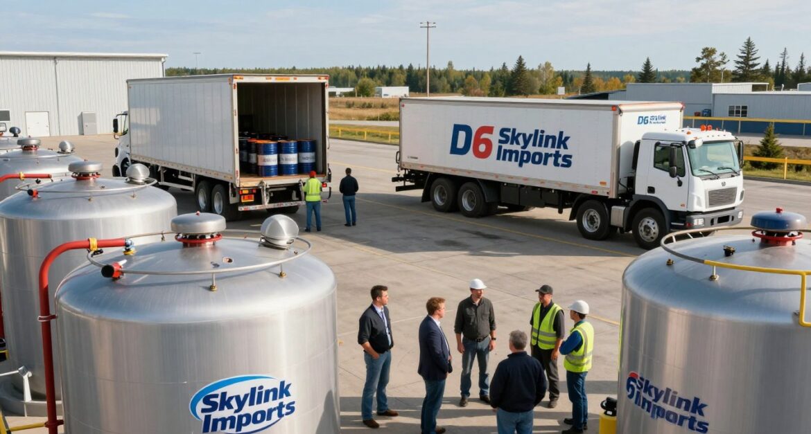 Skylink Imports: Genuine D6 Fuel Oil Supplier in the Canada