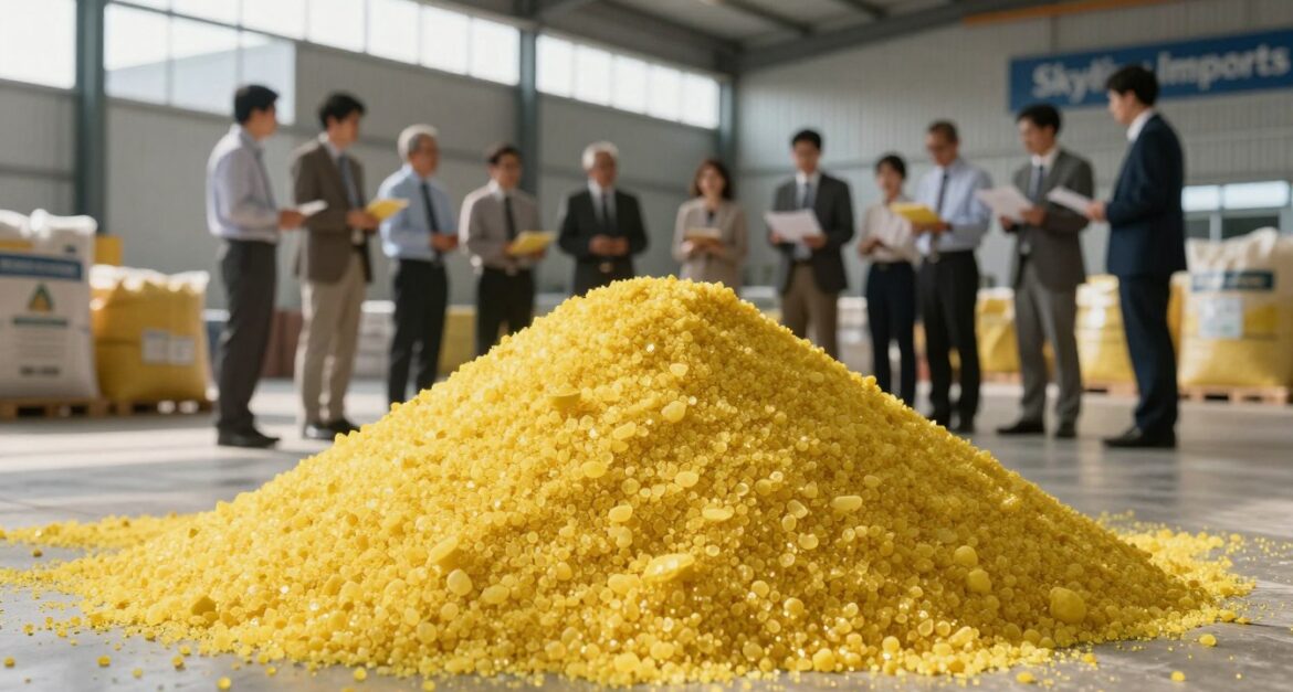 Top Genuine Granular Sulphur  Suppliers In the World | Skylink Imports